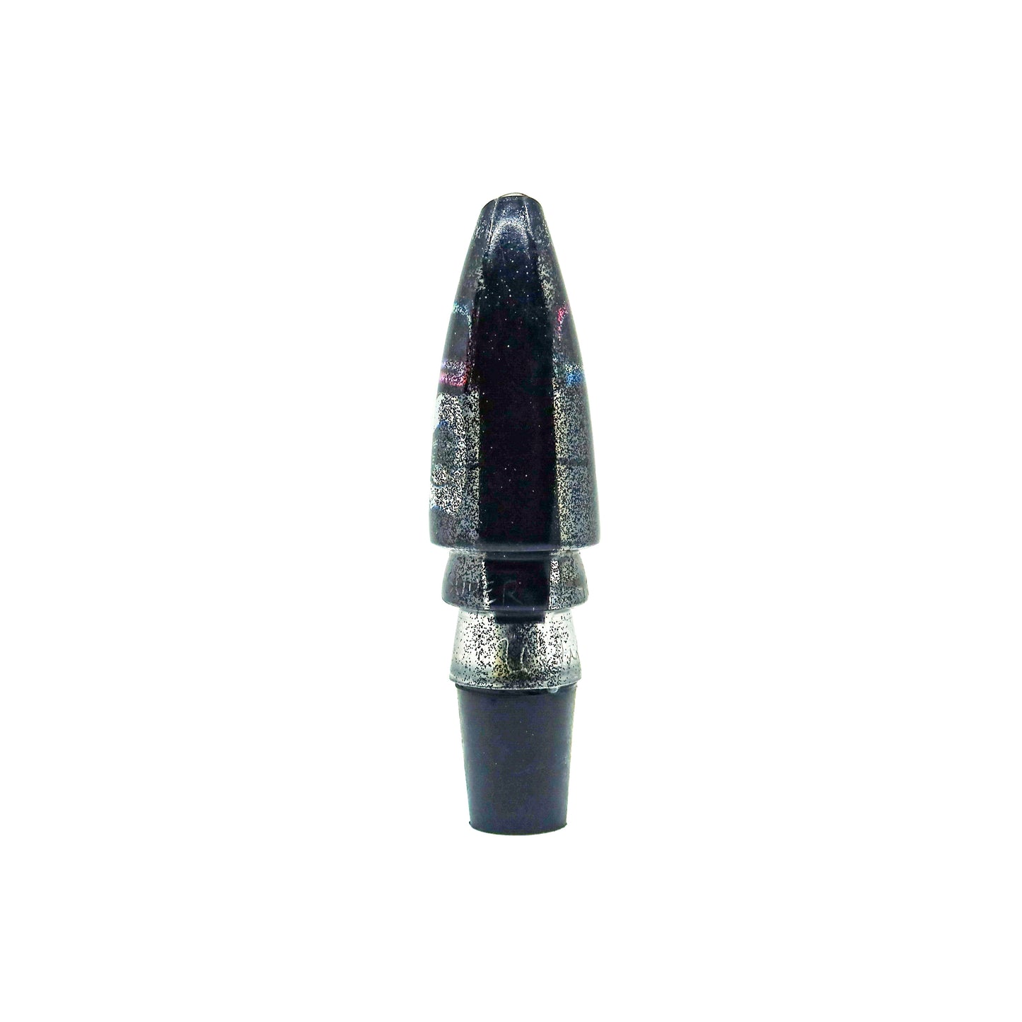 Aloha Lures - 9” Oily Black Sparkle Super Ninja