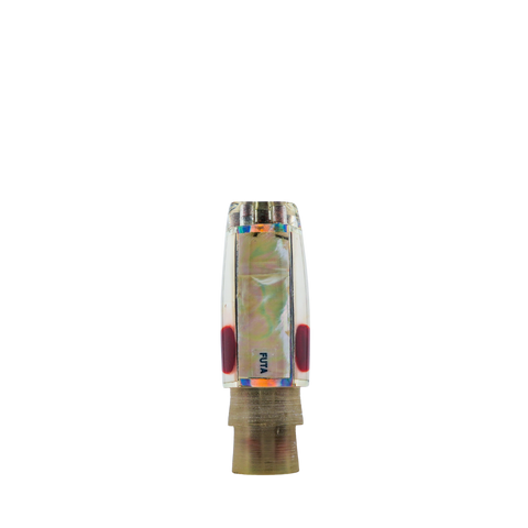 Futa Lures - 9" 4-Jet White MOP Reverse Scoop