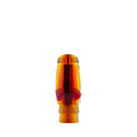 Futa Lures - 9"+ Fire Tinted Real MOP Cut Face (B-Stock)