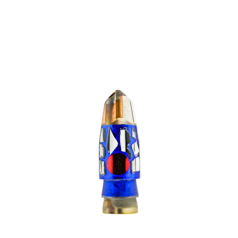 Tanigawa - 9"+ 2-Hole Cracked Glass Bullet