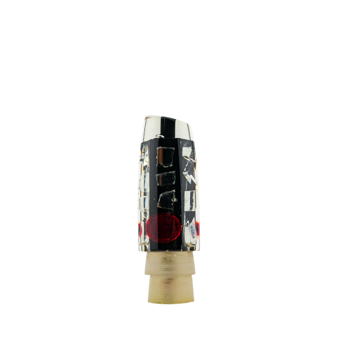 Futa Lures - 9"+ Black Cracked Glass Plunger (B-Stock)