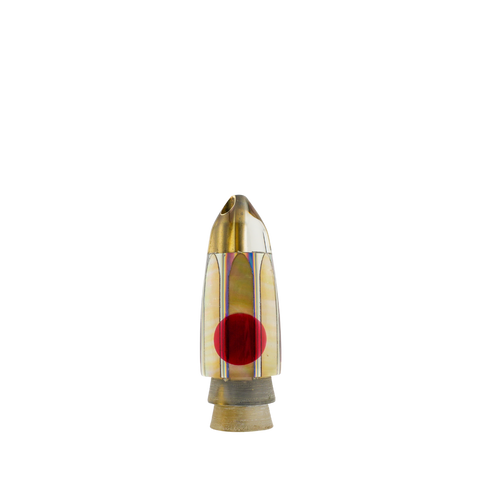 Leroy - 9 Pearl Shell 2-Hole Jetted Bullet
