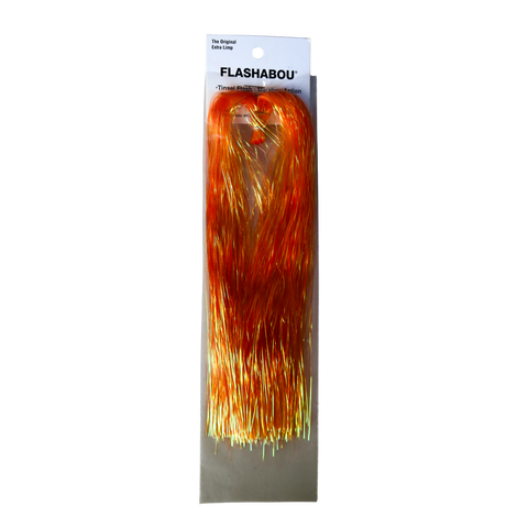 Hedron Flashabou Dyed-Pearl #6967 Orange