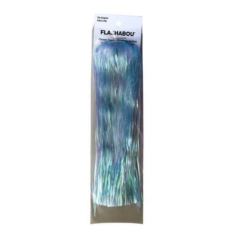 Hedron Flashabou Dyed-Pearl #6963 Ice Blue
