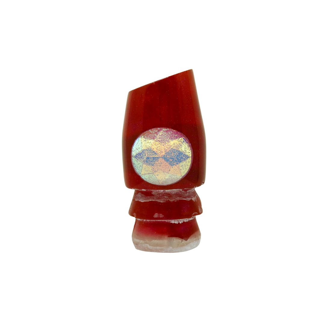 KEGZ - 12” Ox Blood Jewel Eye Apollo
