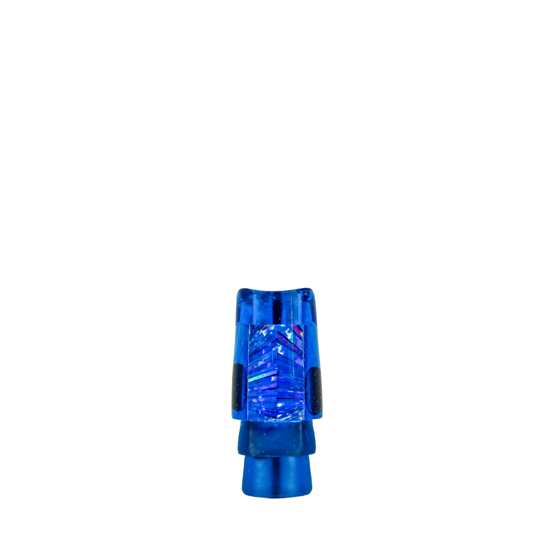 Morris - 9” Blue Tint Stubby Jetted Scoop