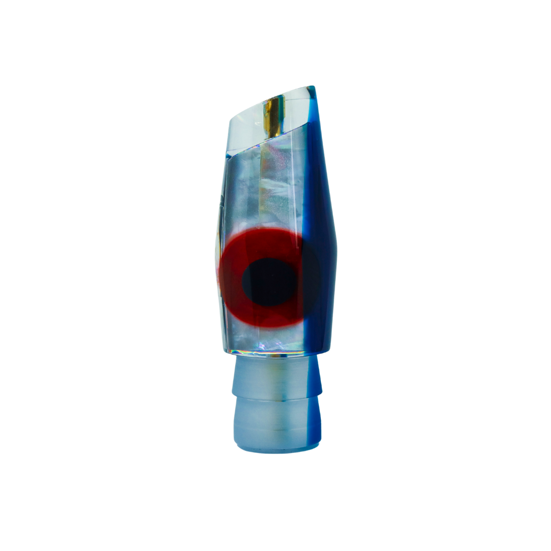 Sh-Bite - 12" Blue Top Shell Slant HO