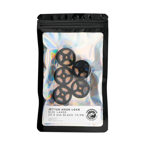 Luremonger - Large Jetted Hook Lock 5/Pk