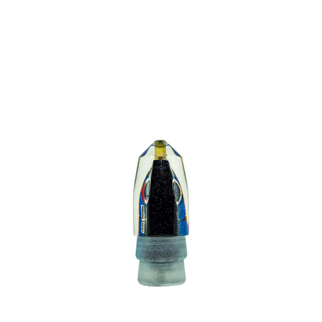 Matsu - 9” Fish Head Bullet Black Ice