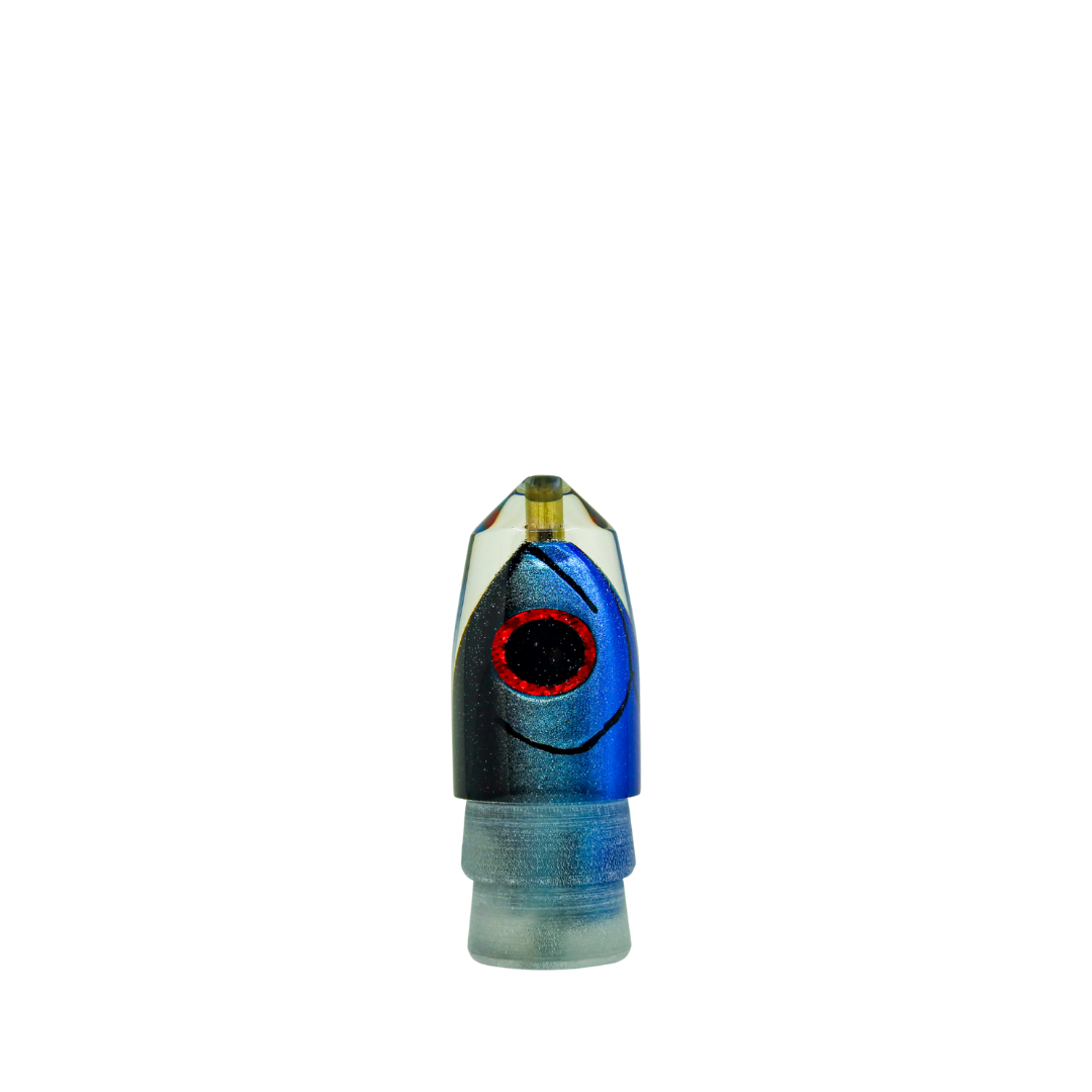 Matsu - 9” Fish Head Bullet Black Ice
