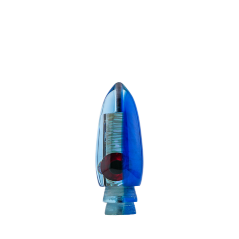 Bomboy Lures - 12" Two-Tone Blue Pearl Tint Big Bomb Bullet (B-Stock)