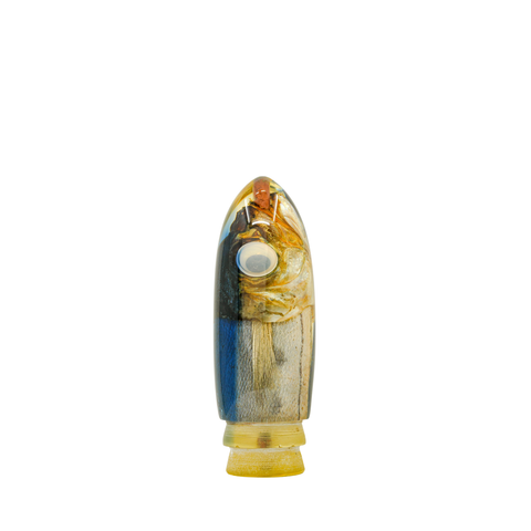 Tanabe - Vintage 12 Blue Top Fish Head Bullet