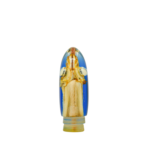 Tanabe - Vintage 12 Blue Top Fish Head Bullet