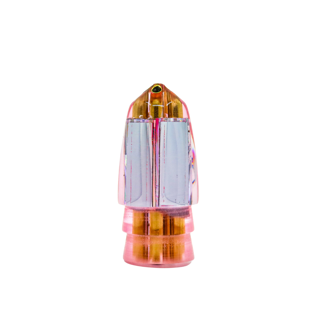 Koya - 10” Ice Pink Jetted Mirrored Clean Sweep