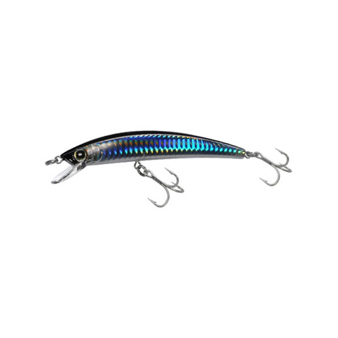 YOZURI - CRYSTAL MINNOW (F) BLACK SILVER 5-1/4