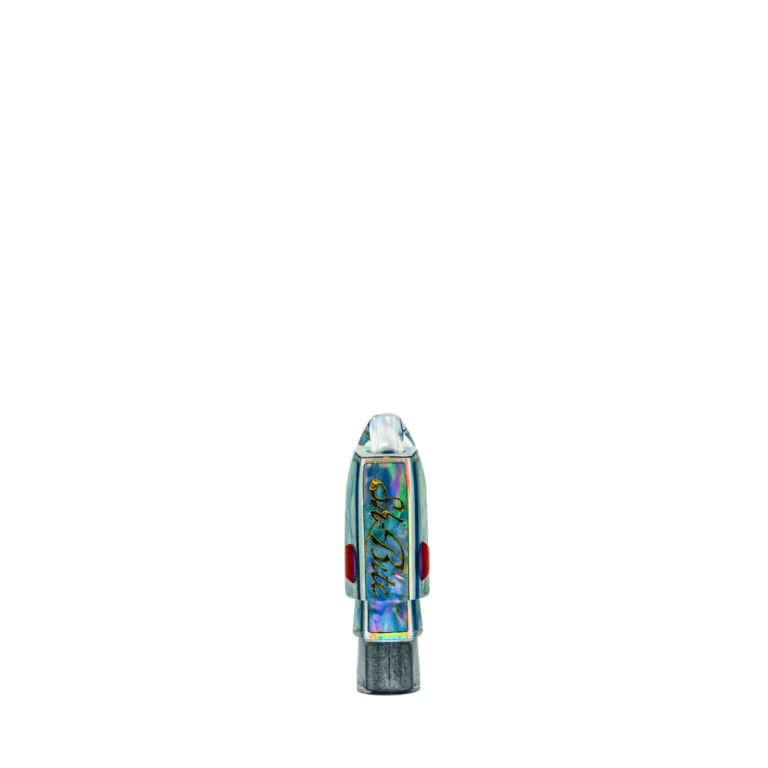 Sh-Bite - 5” Aku Lure Blue Pearl Shell Bullet