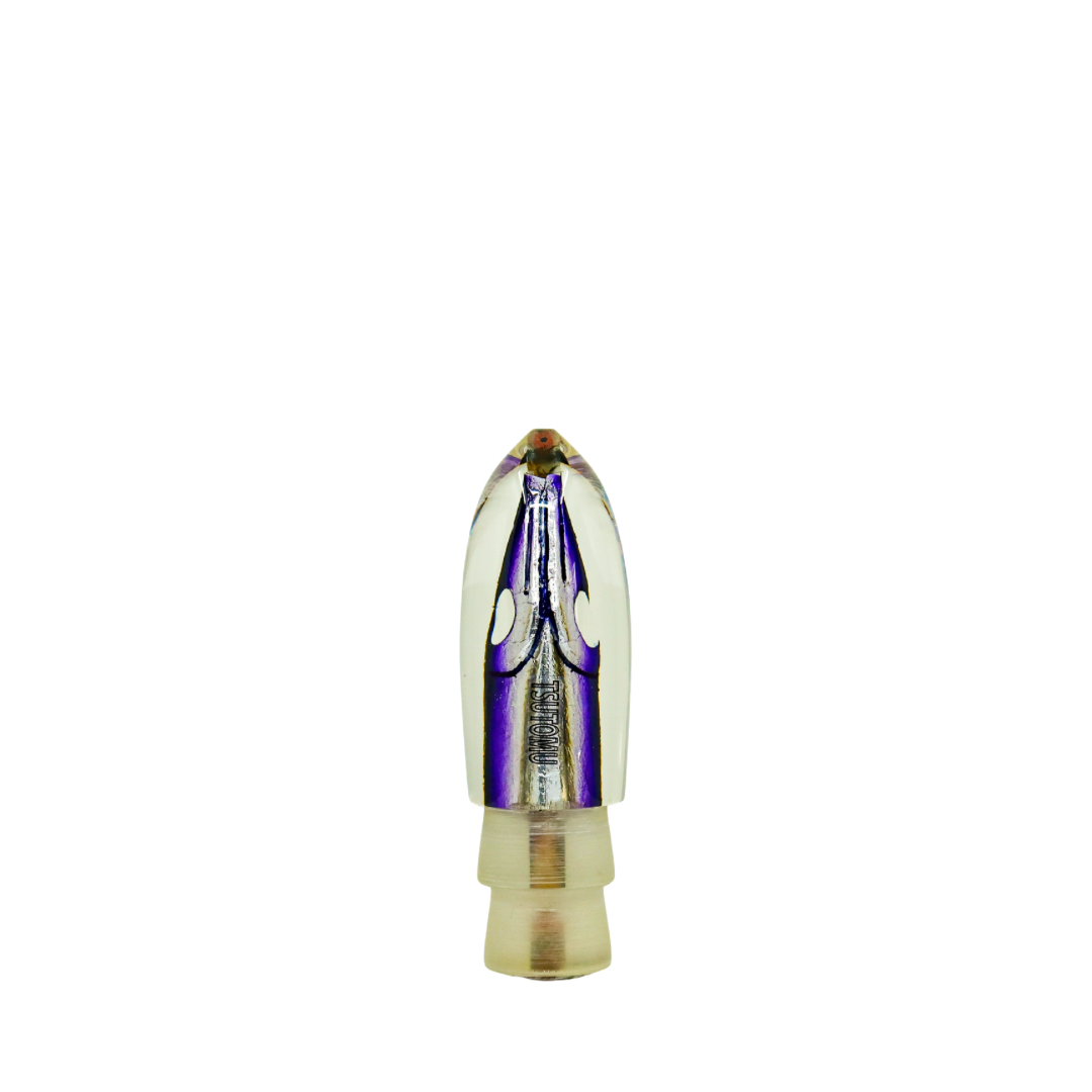 Tsutomu - 9” Vintage Purple Fish Head Bullet *Read*