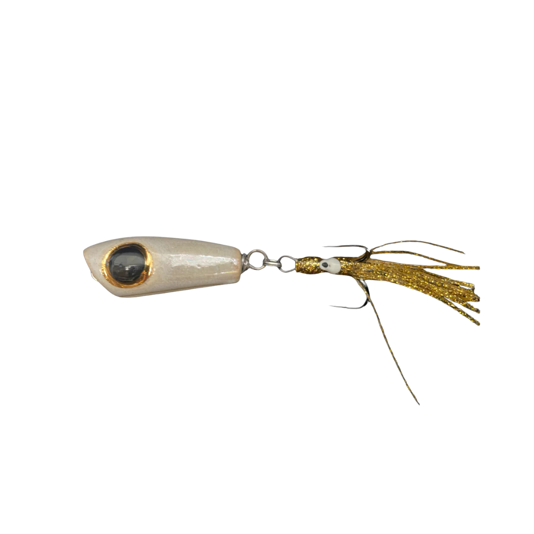 MARK WHITE - BABY MULLET SURFACE PLUG 1.5OZ