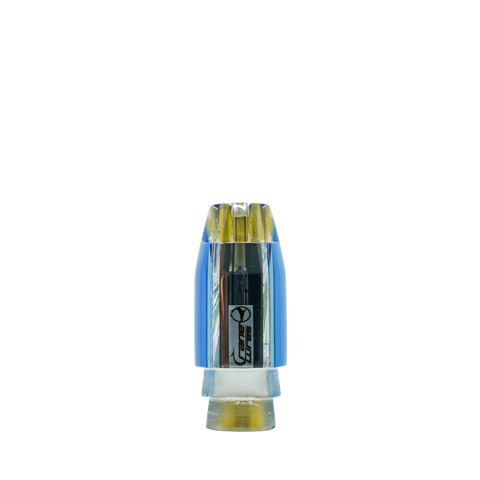 Crane Lures - 9 Blue Jetted Mirrored Invert