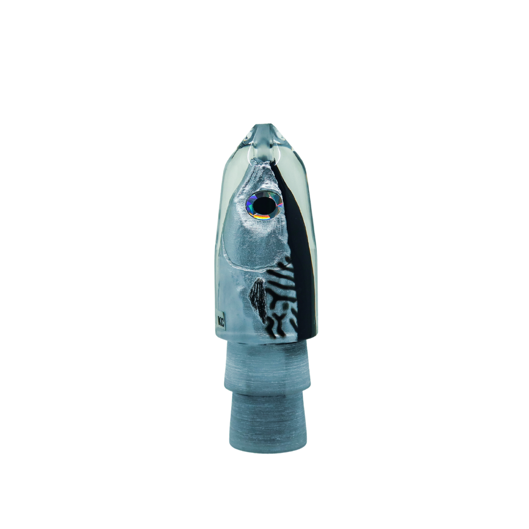 KC - 9” Silver Mackerel Fish Bullet