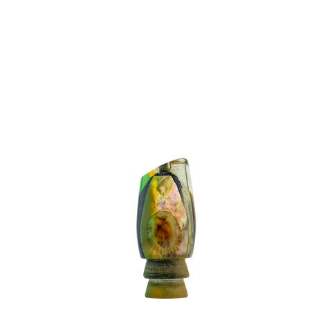 Sonny Arita Lures - 9" Real Abalone Shell Opihi Eye Rev Slant