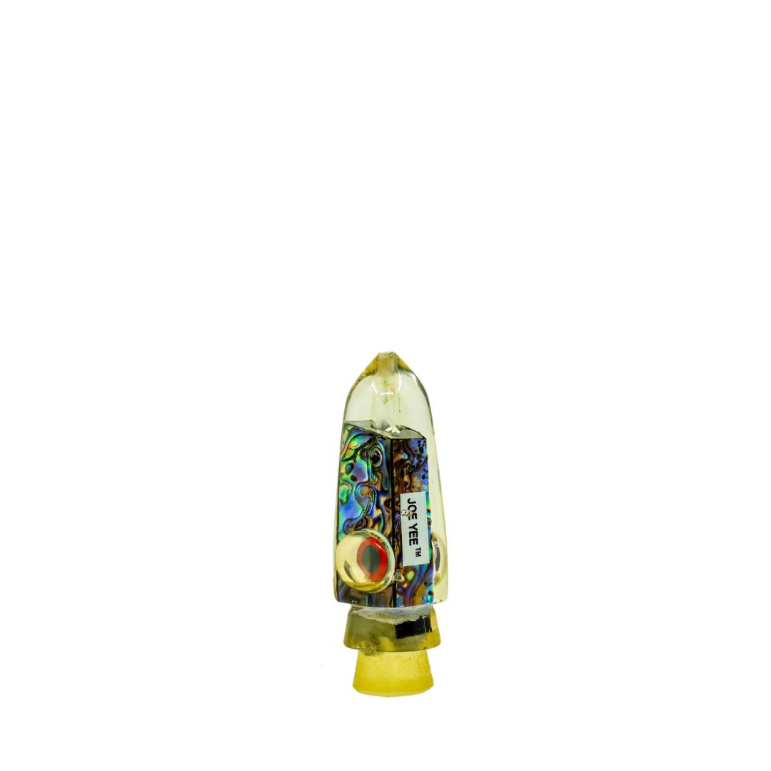 Joe Yee - 7" Vintage Paua Shell Straight Bullet