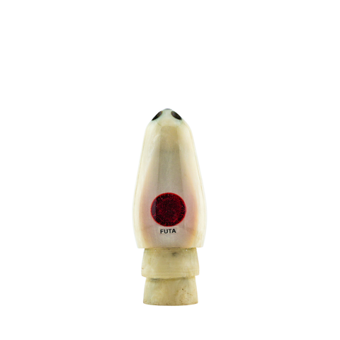 Futa Lures - 9"+ 4-Jet White Pearl Magnum Bullet (B-Stock)