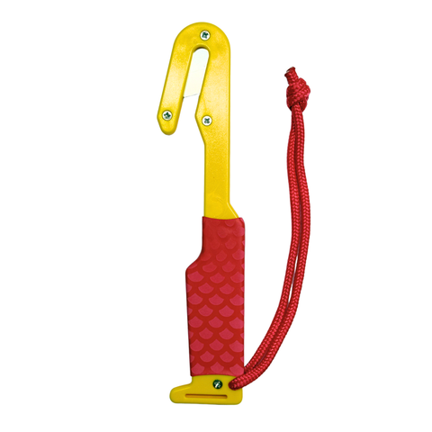 Sportsman's Release Knife - Red Grip