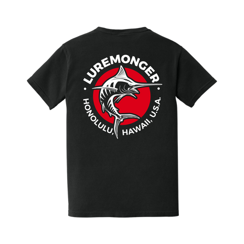 Luremonger - Heavyweight Pocket T-Shirt Black