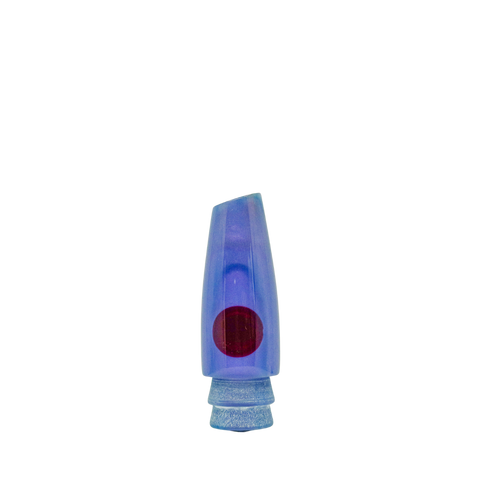 Leroy - 9 Vintage Jetted Blueberry Slant