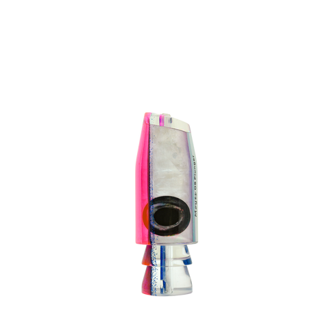 Moyes - 12 Pink Tint White Shell OS Plunger