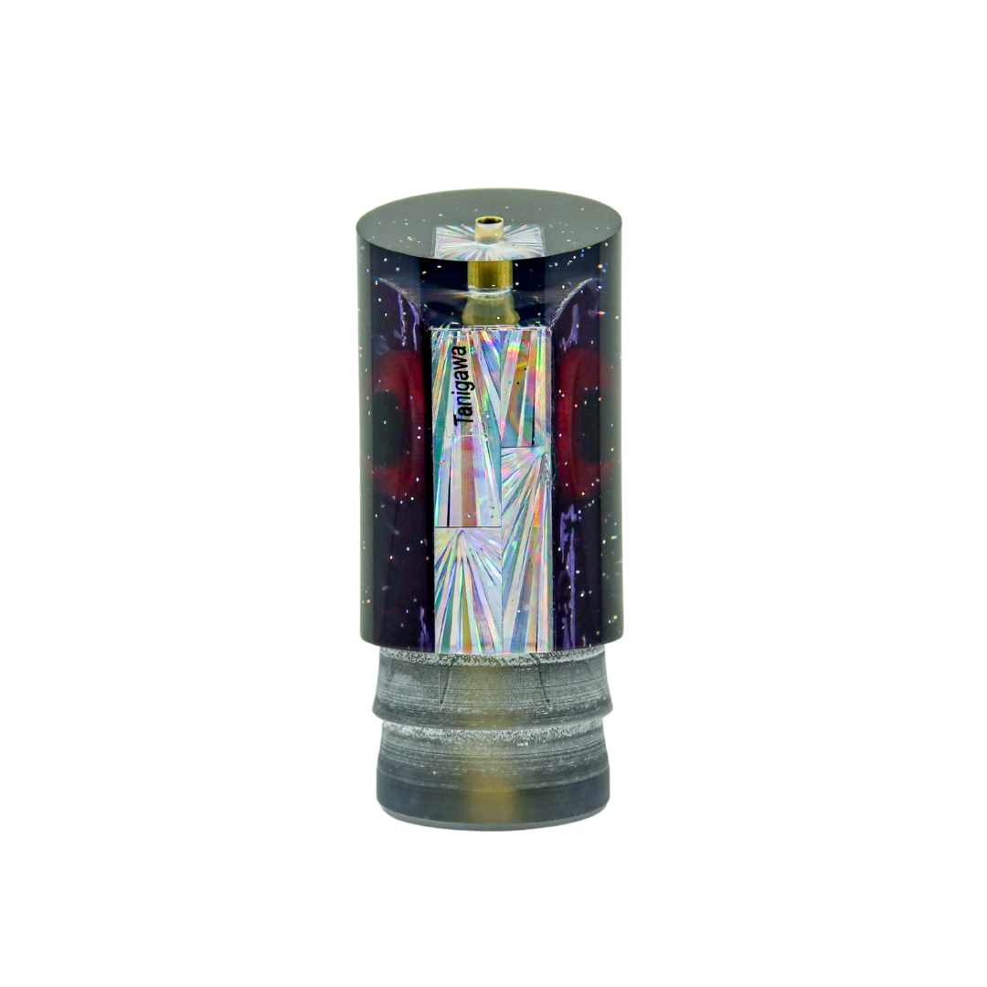 Tanigawa - 14" Large Purple Shell Tube (FROTHY)