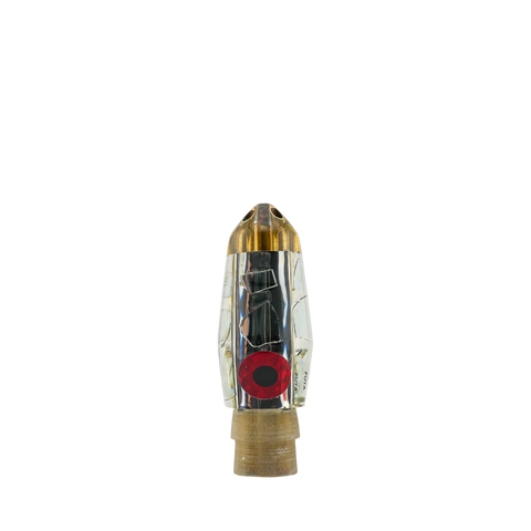 Futa - 9" Cracked Glass Jetted Bullet