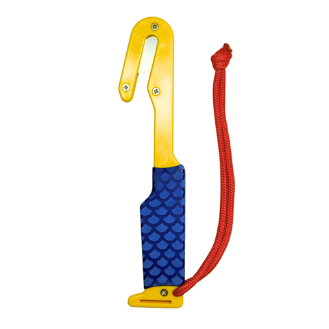 Sportsman's Release Knife - Blue Grip