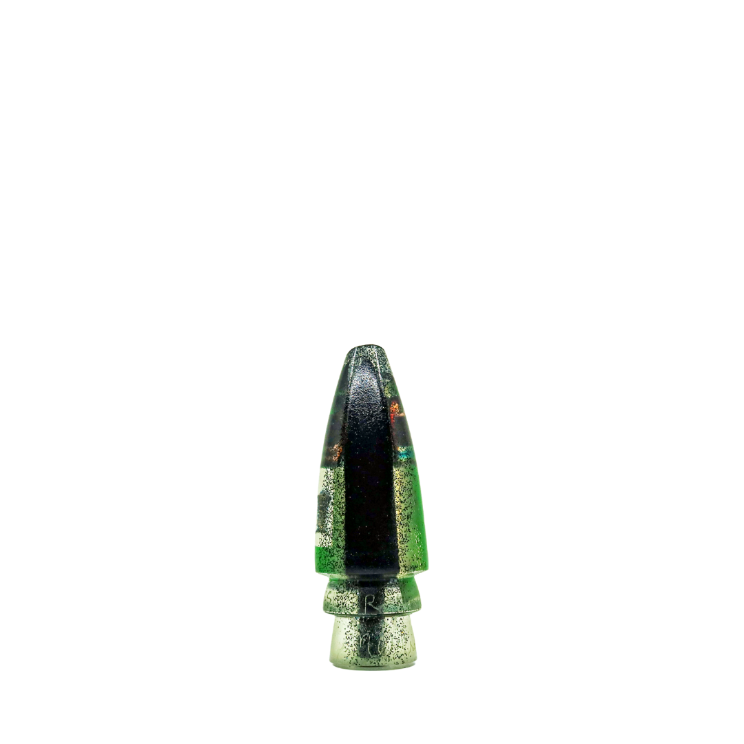 Aloha Lures - 9” Vintage Black Green Ninja Fish