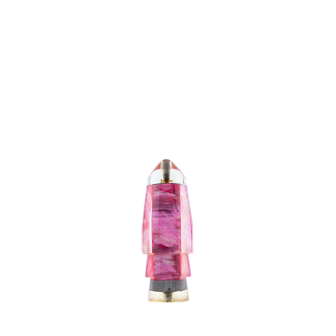Koya Lures - 7" Pink Shell Single Hole Bullet