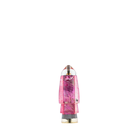 Koya Lures - 7" Pink Shell Single Hole Bullet
