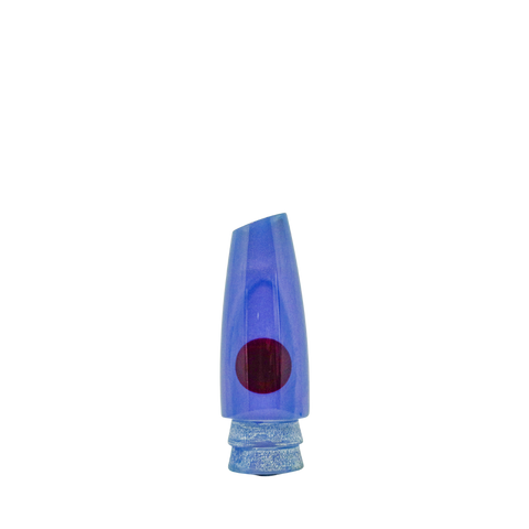 Leroy - 9 Vintage Jetted Blueberry Slant