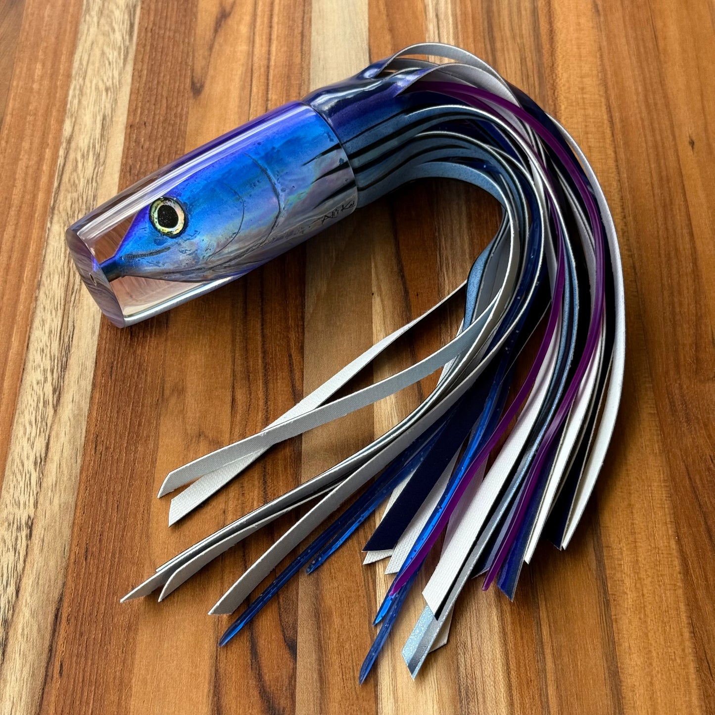 Alii Kai - 14" Holo Aku Fish Hard Head Skirted