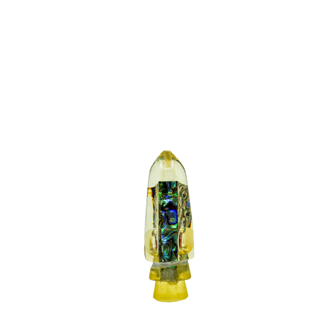 Joe Yee - 7" Vintage Paua Shell Straight Bullet