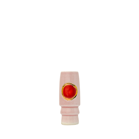Mark White - 9 Pink Ceramic Red Eye Invert