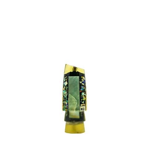 KC- 9 Vintage Real Shell Glitter Slant