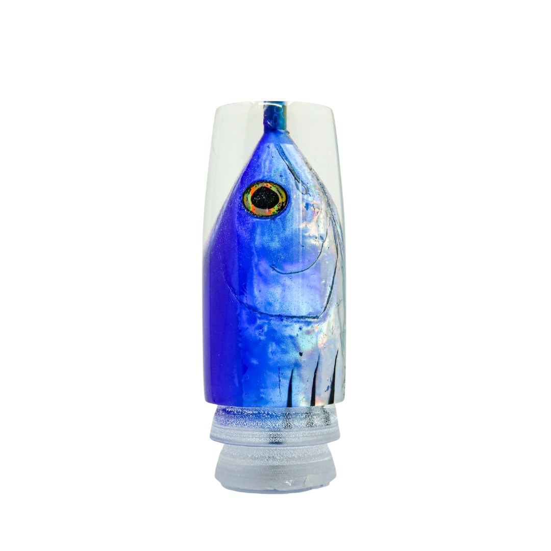 Alii Kai - 14" Holo Aku Fish Hard Head Skirted