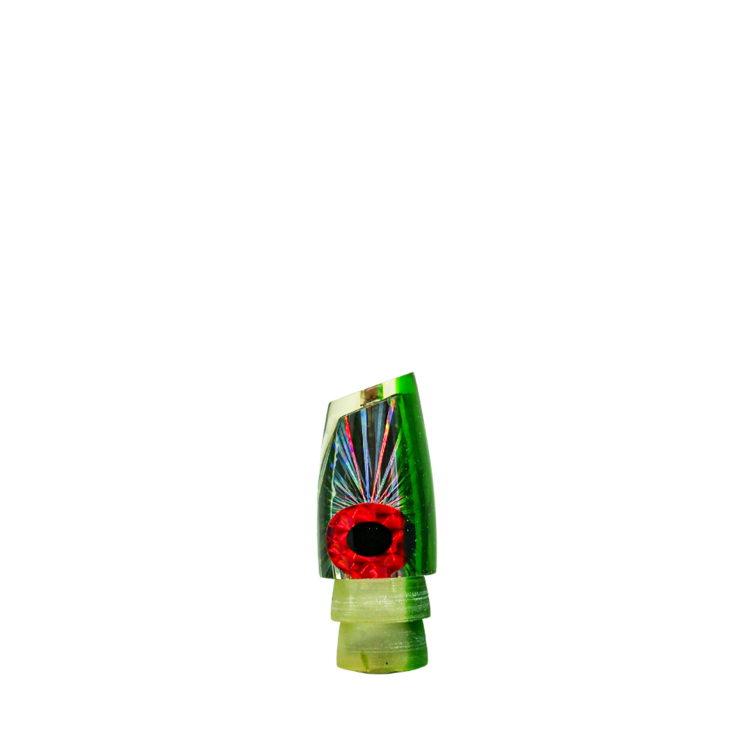 Futa - 9" Vintage Green Top Tapered Slant