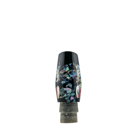 Futa Lures - 9" 4-Jet Salt & Pepper Flake Stinger