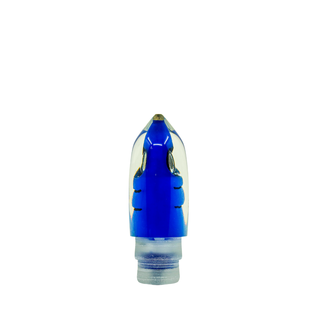 Tsutomu - 12” Limited Blue Fish Head Moke Bullet
