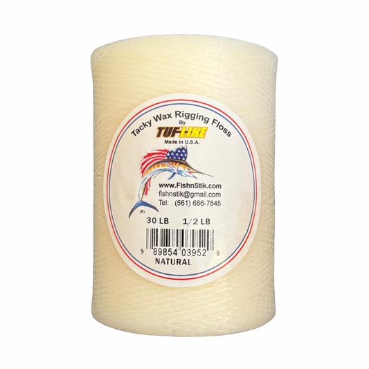 TUFLINE - 30LB x 1/2LB 1280yd Spool Natural