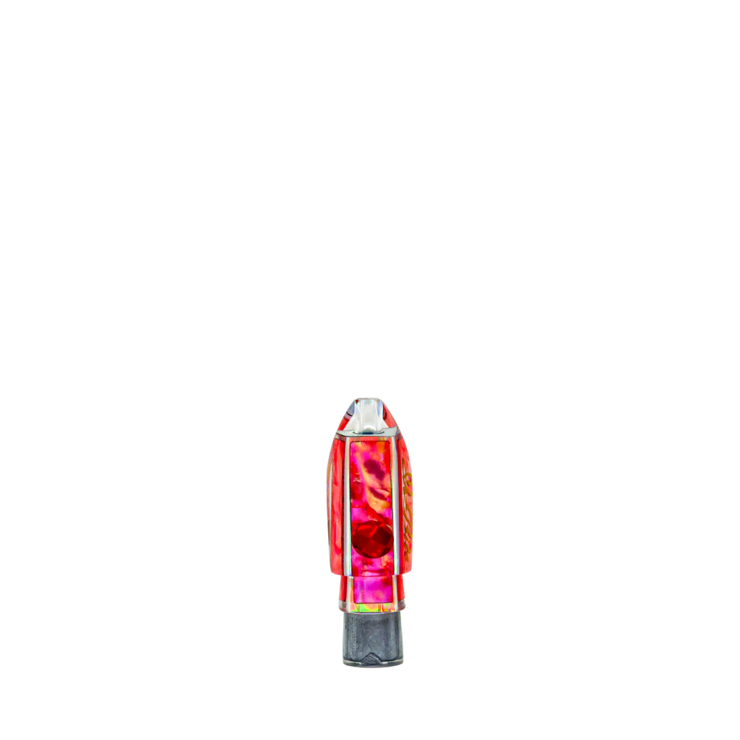 Sh-Bite - 5” Aku Lure Pink Pearl Shell Bullet