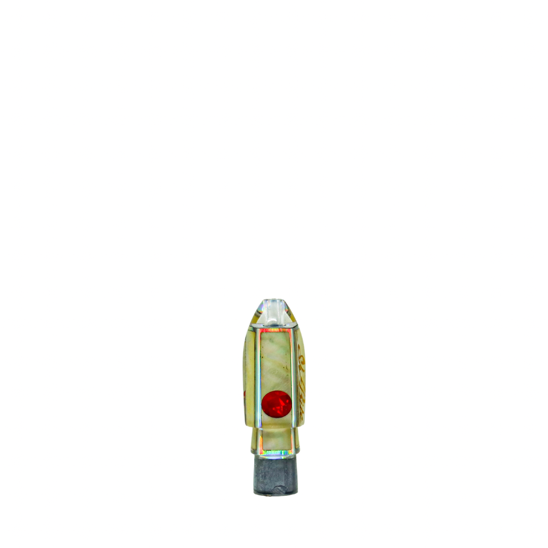 Sh-Bite - 5” Aku Lure Gold Pearl Bullet