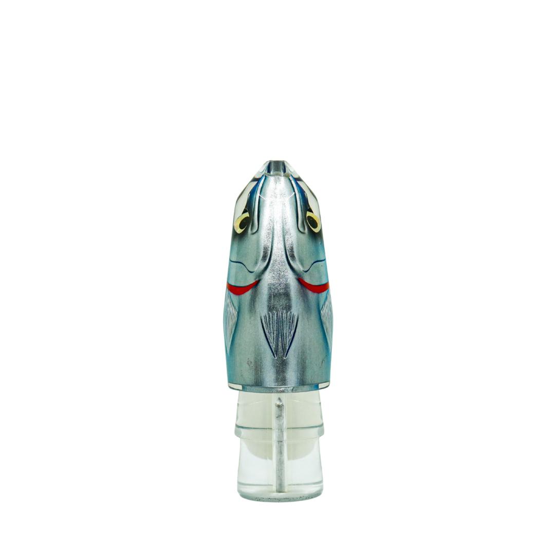 Sh-Bite - 9” RT Black Blue Fish Head Bullet